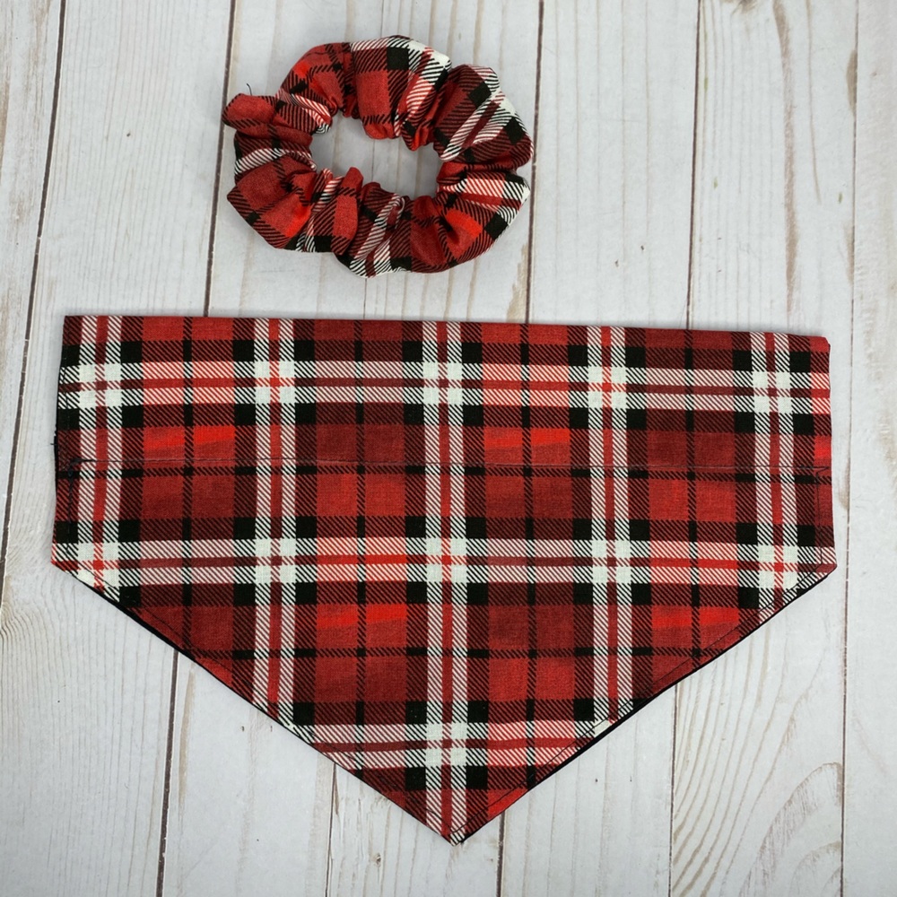 Dog Bandana & Scrunchie set